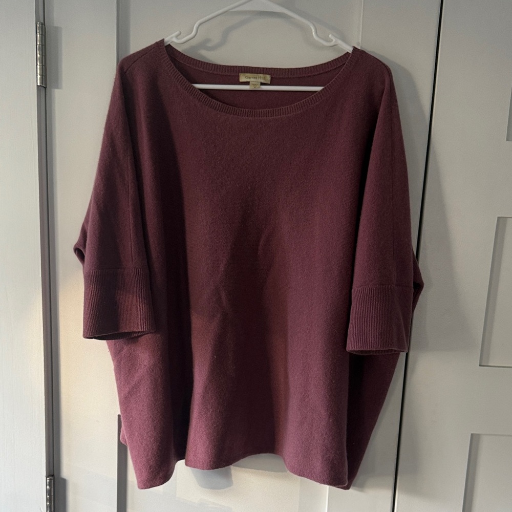 Mauve Women’s Oversized Cashmere Sweater